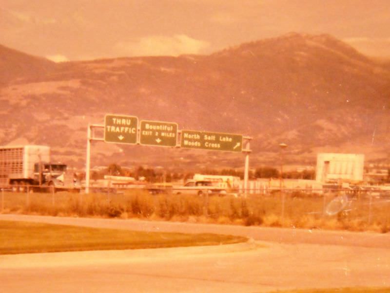 #18 I-15 through North Salt Lake, circa 1972