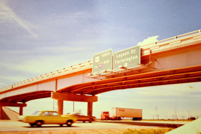 #36 Northbound I-15 at 200 West, September 1972