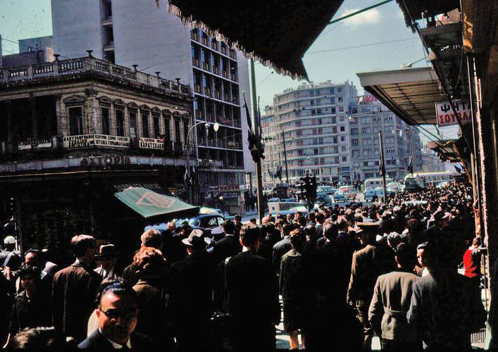 #46 Panapistimiou Street and Omonia Square.