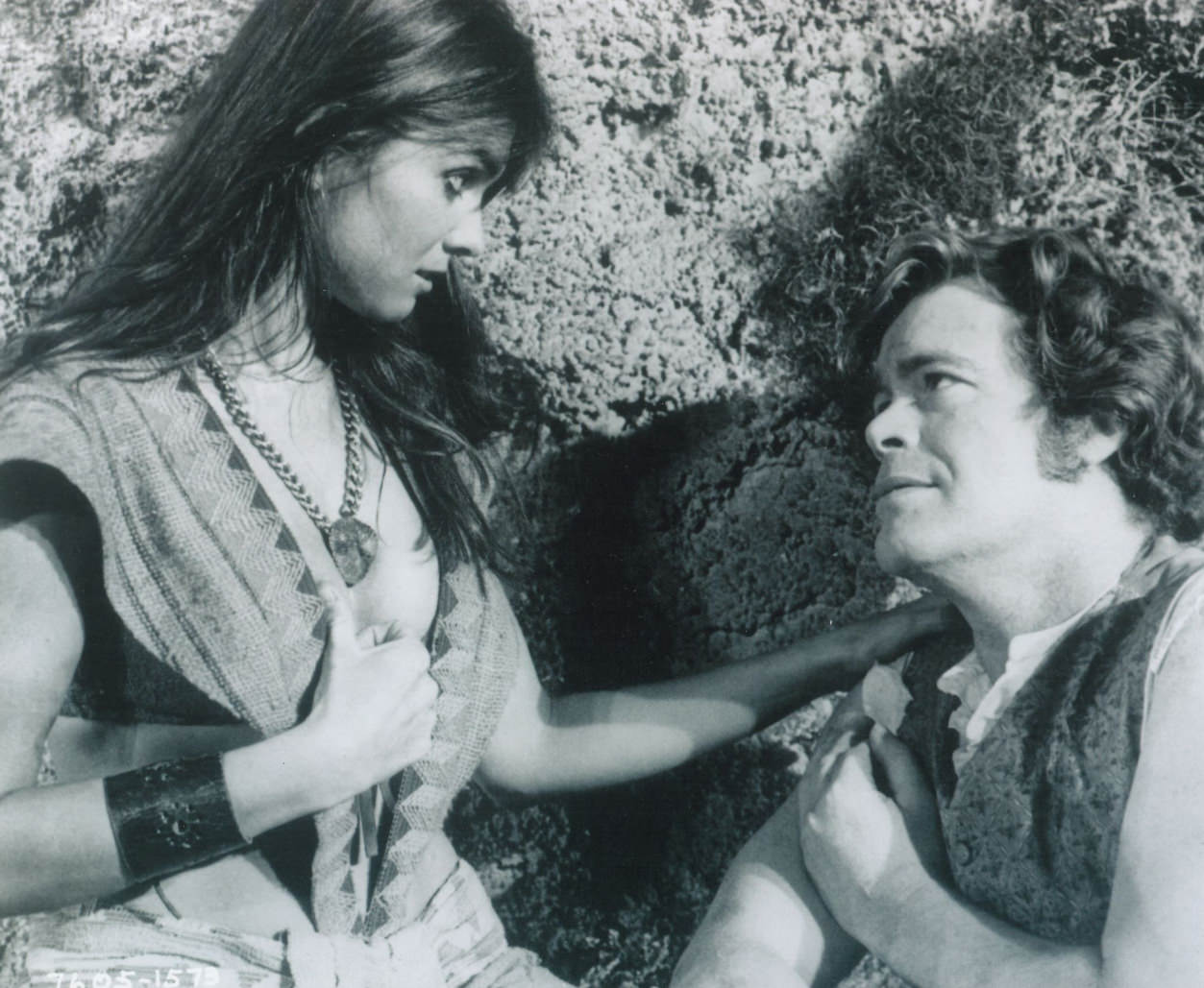 #9 Caroline Munor with Doug McClure in movie ‘At the Earth’s Core’, 1976