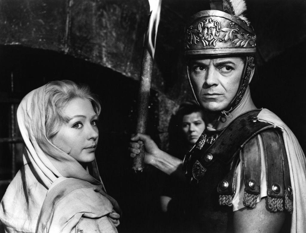 #15 Christine Kaufmann with Cornel Wilde, 1960