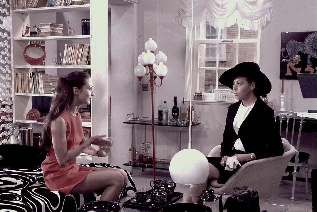 #45 Christine Kaufmann with Ingmar Teisberg, 1971.