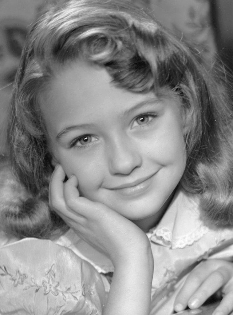 #5 Christine Kaufmann as a child star, 1953.