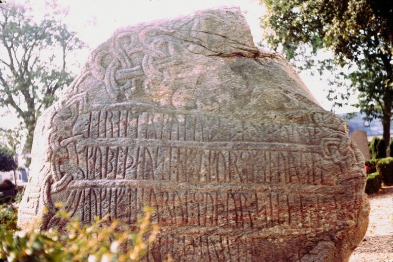#23 Runestone of Harald Bluetooth, Jelling, Denmark