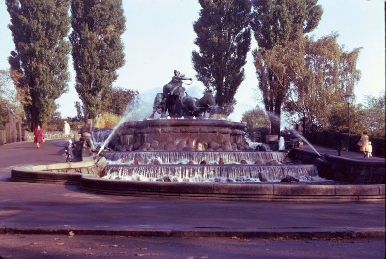 #3 The Gefion Fountain in Copenhagen, Denmark