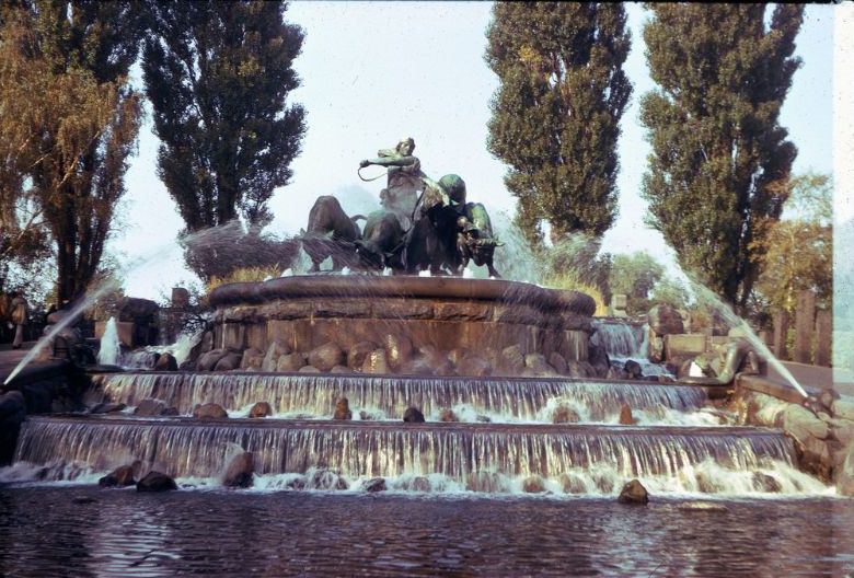 #5 The Gefion Fountain in Copenhagen, Denmark