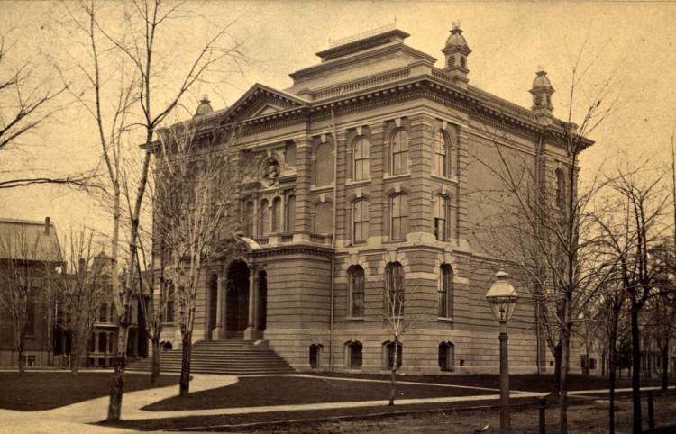#8 The old Detroit Public Library about 1881