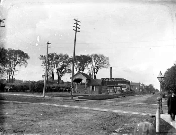 #3 The corner of Michigan and Trumbull, 1894