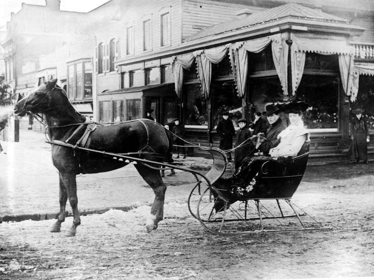 #15 Detroit street scene in 1894