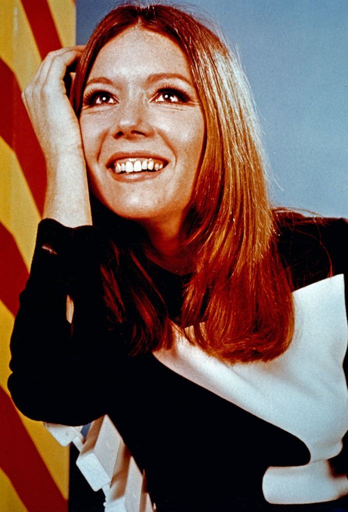 #34 Diana Rigg, 1960s.