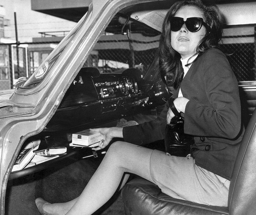 #40 Diana Rigg in a mini-skirt, June 1967.