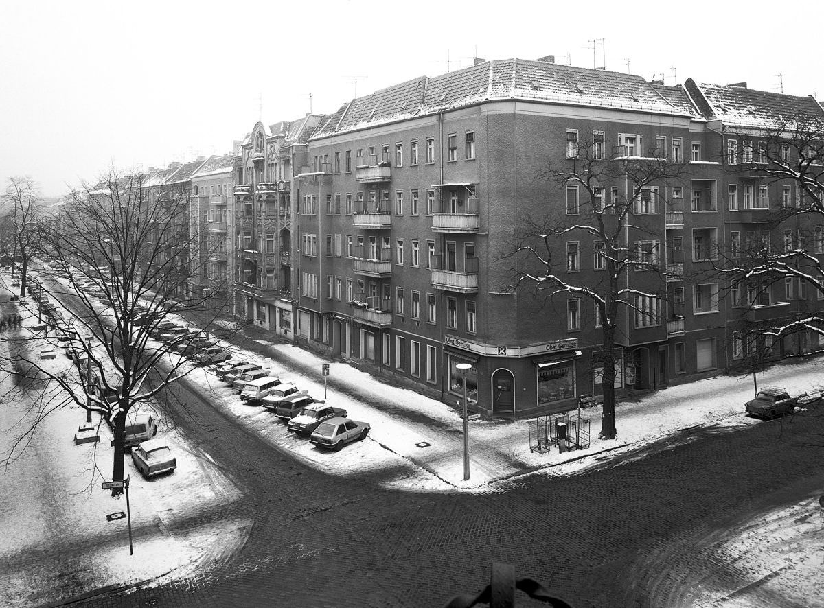 #14 At the corner of Hufelandstrasse and Bötzowstrasse.