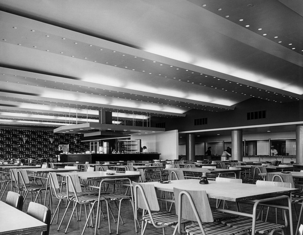 #23 Restaurant and cafeteria, 1950s.