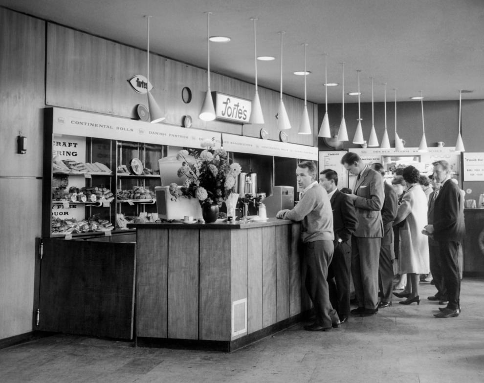 #26 Fortes snack bar, 1950s.