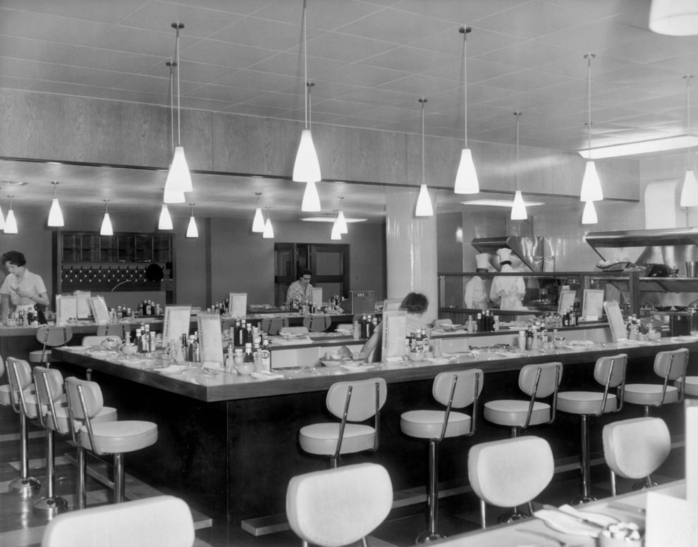 #30 Fortes Grill and Griddle restaurant, 1950s.
