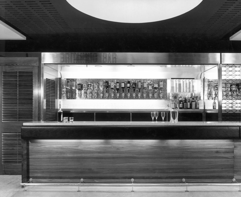 #32 Britannic Bar, 1950s.