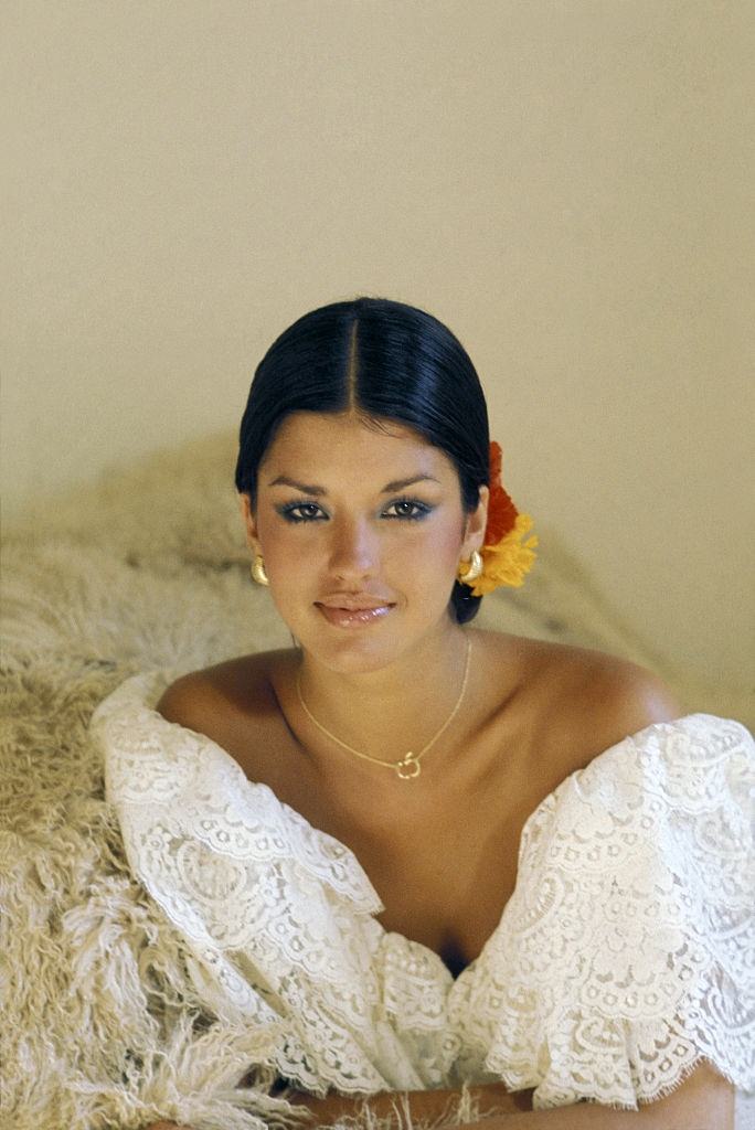 #2 Janice Dickinson in France, 1970.