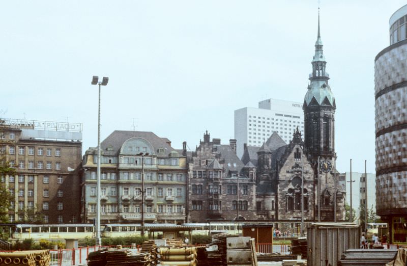 #8 Hotel International (2nd house from the left), 1984