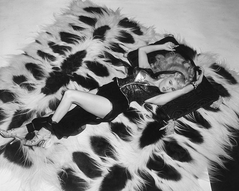 #80 Mamie Van Doren plays the role of Lilith in the 1954 film Yankee Pasha.