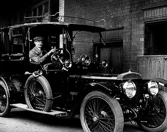 #76 The first car in police use on the region’s roads, Bolton, 1925