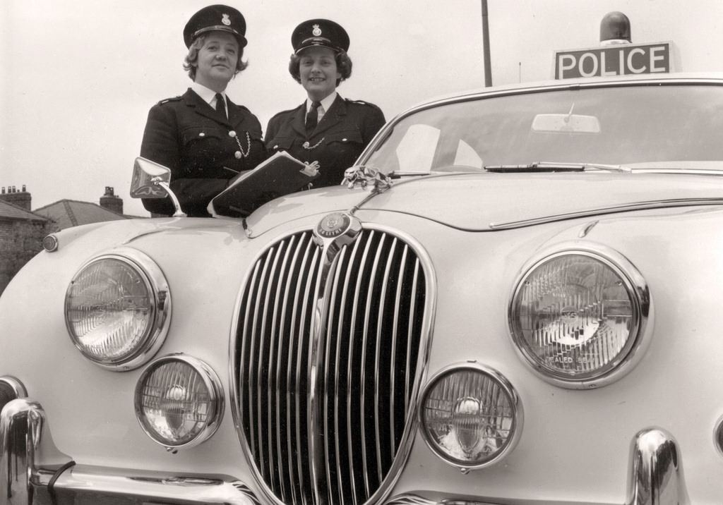 #30 The Jaguar Mark 2 is one of the most recognizable and iconic vehicles ever used by the police service in the 1960s