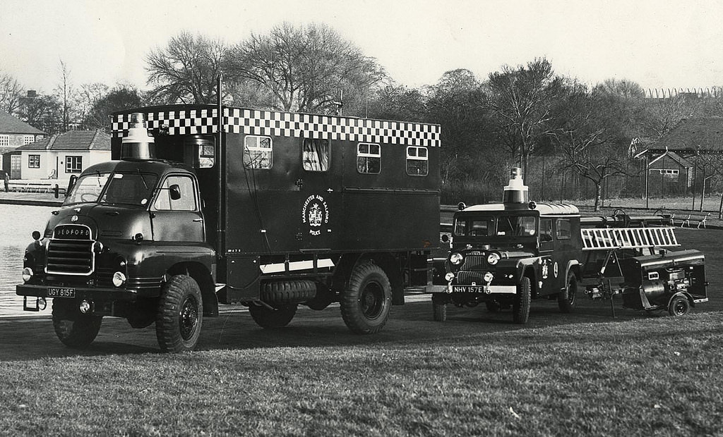 #4 Manchester and Salford Police mobile incident unit, 1968.