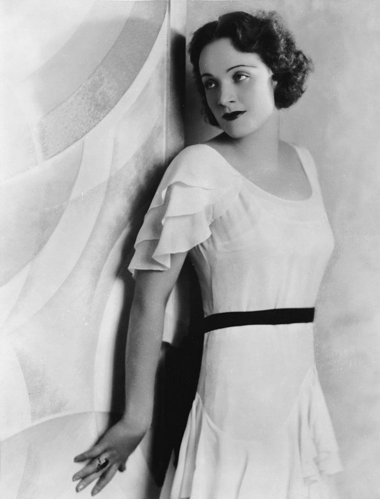 #62 Marlene Dietrich as a brunett, 1930.