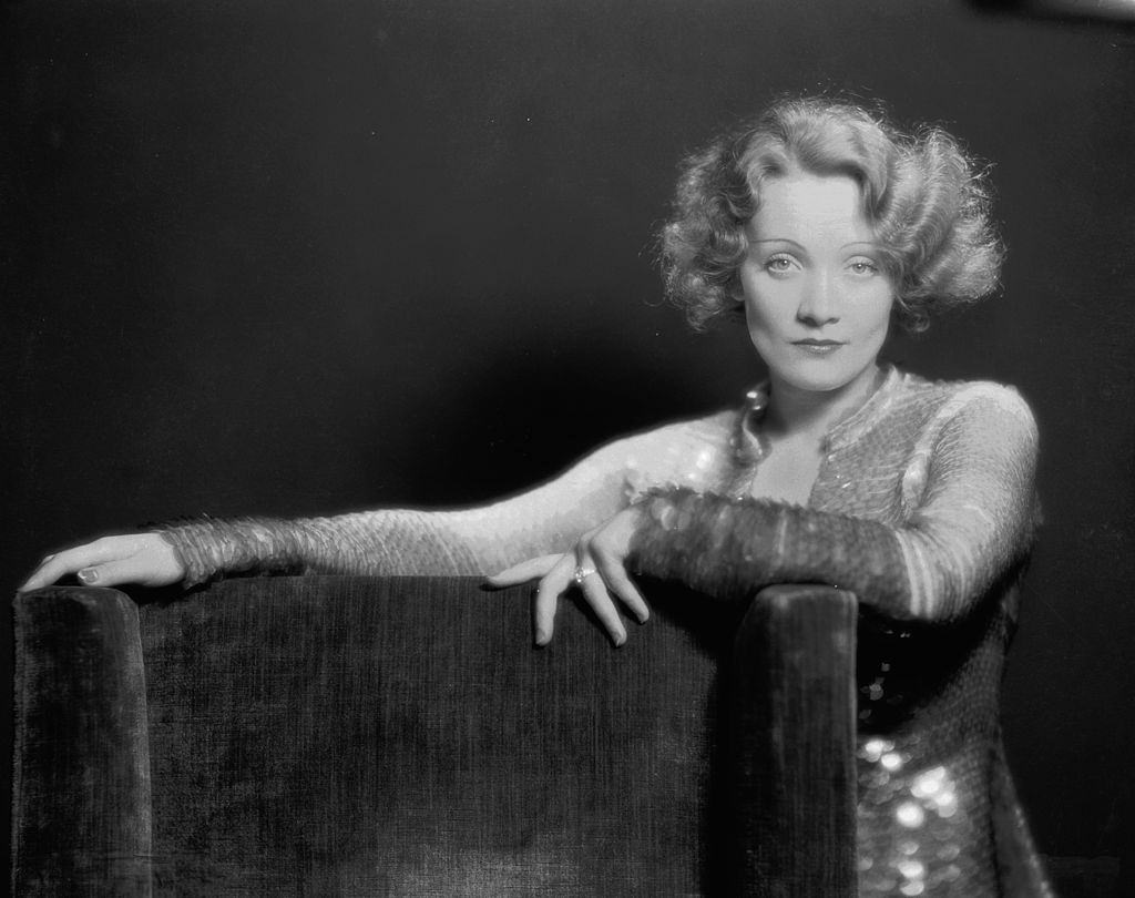 #64 Marlene Dietrich as cabaret singer Amy Jolly in the film ‘Morocco’, 1930.