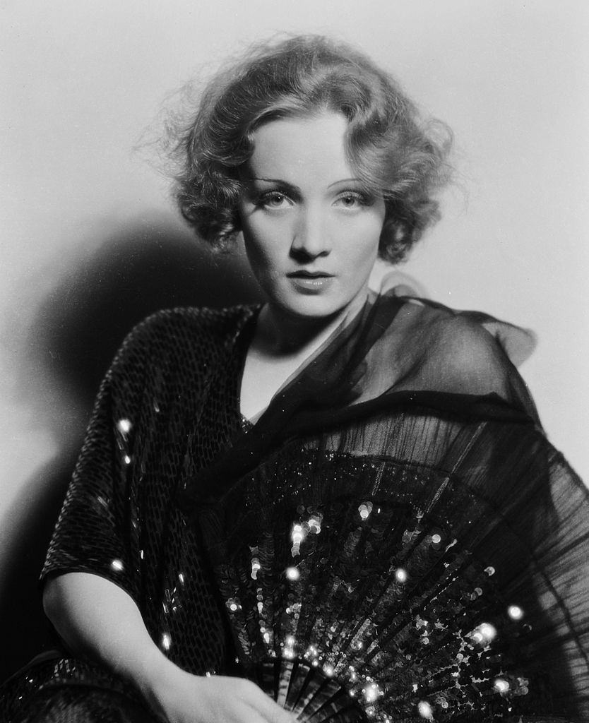 #66 Marlene Dietrich in the movie ‘Morocco’, 1930.