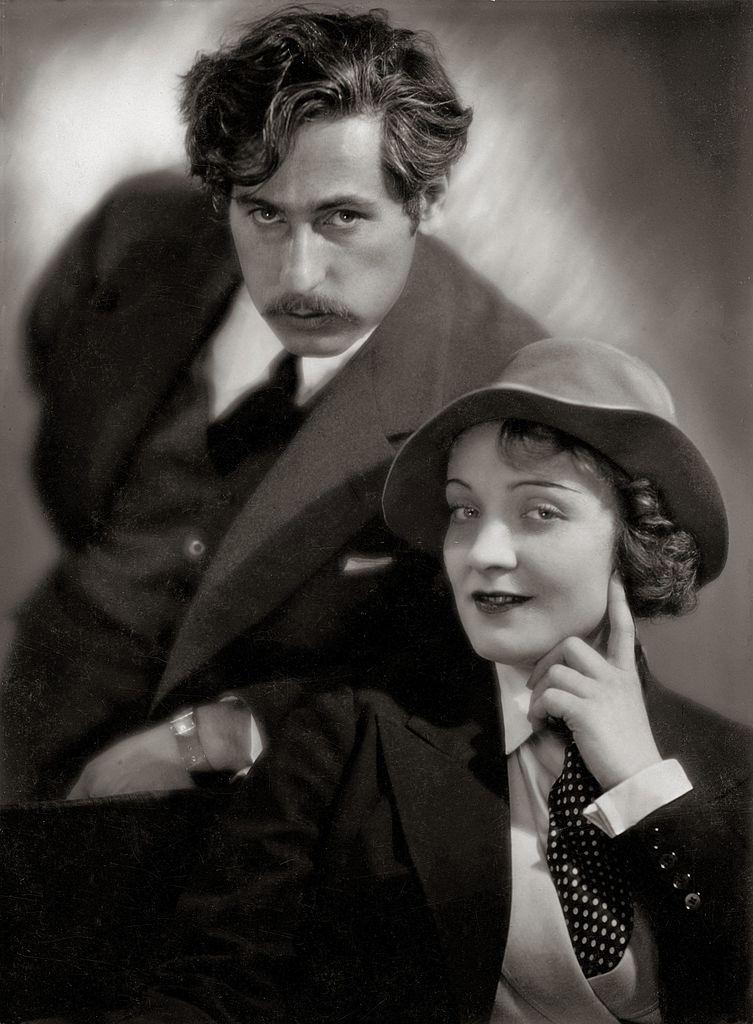 #10 Marlene Dietrich with Josef von Sternberg in Germany, 1930