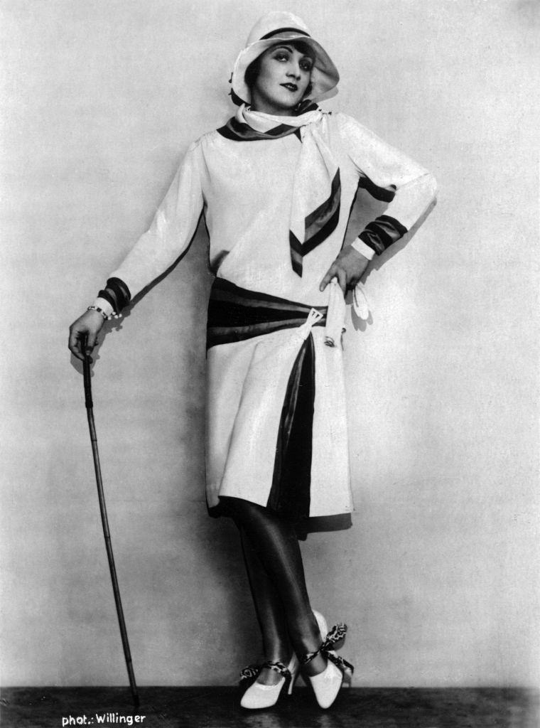 #39 Marlene Dietrich in Vienna, 1927.