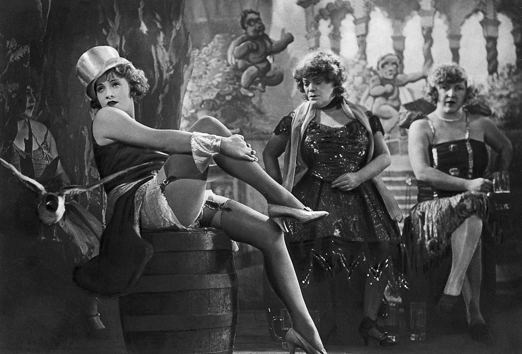 #15 Marlene Dietrich as ‘Lola Lola’ in the movie ‘The Blue Angel’, 1930.