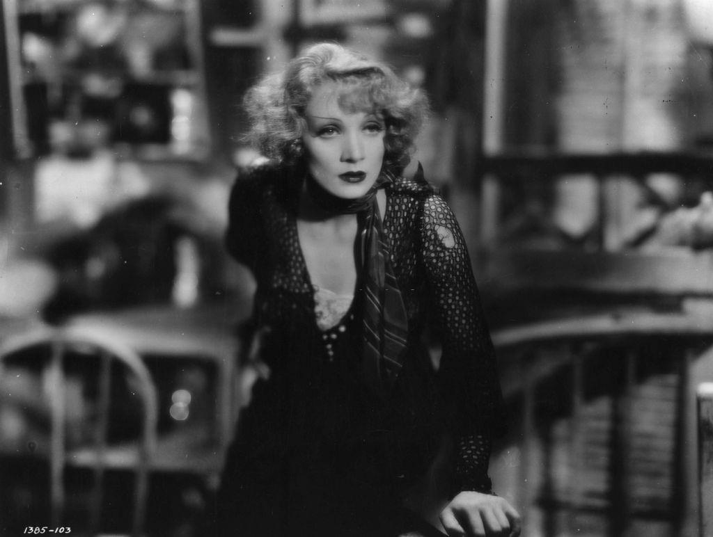 #25 Marlene Dietrich in the melodrama ‘Blonde Venus’, 1932.