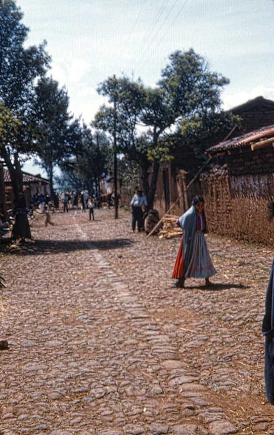 #36 On a street in Mexico, 1954