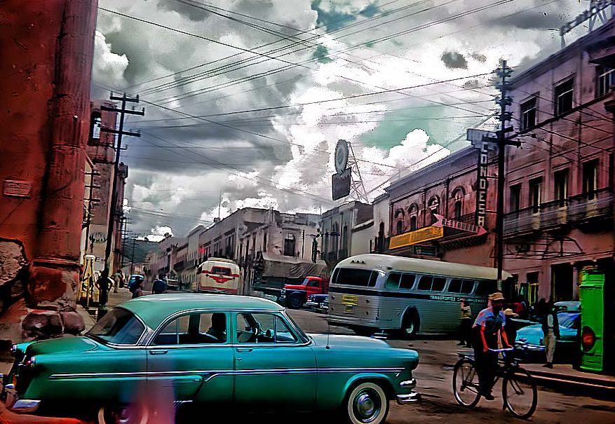 #42 Street in the City of Zacatecas, Mexico 1957