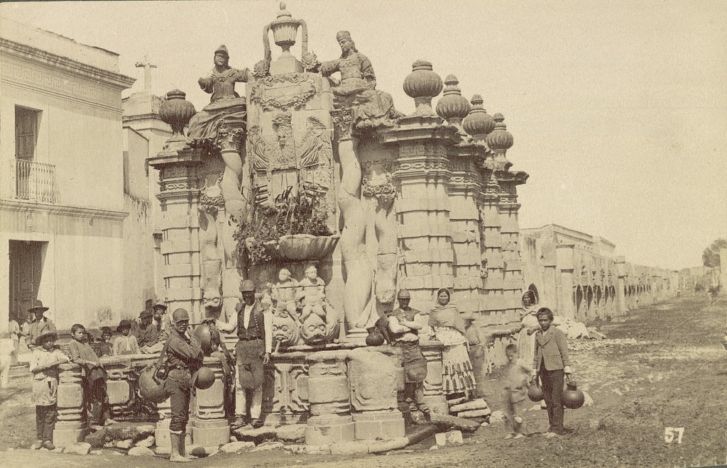 #7 Cascade Fountain, 1855.