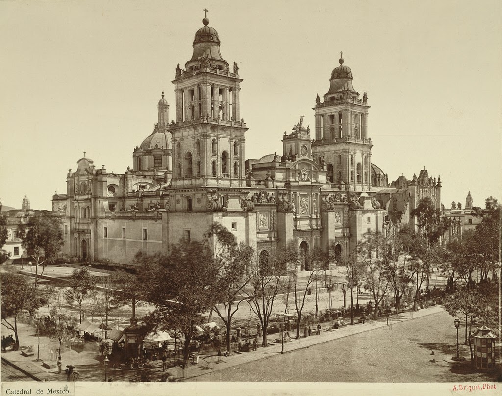#32 Metropolitan Cathedral. Mexico, 1855.
