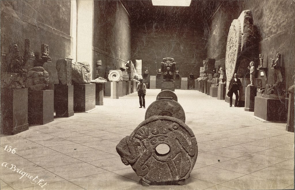 #19 Archaeological Museum. Mexico City, 1855.