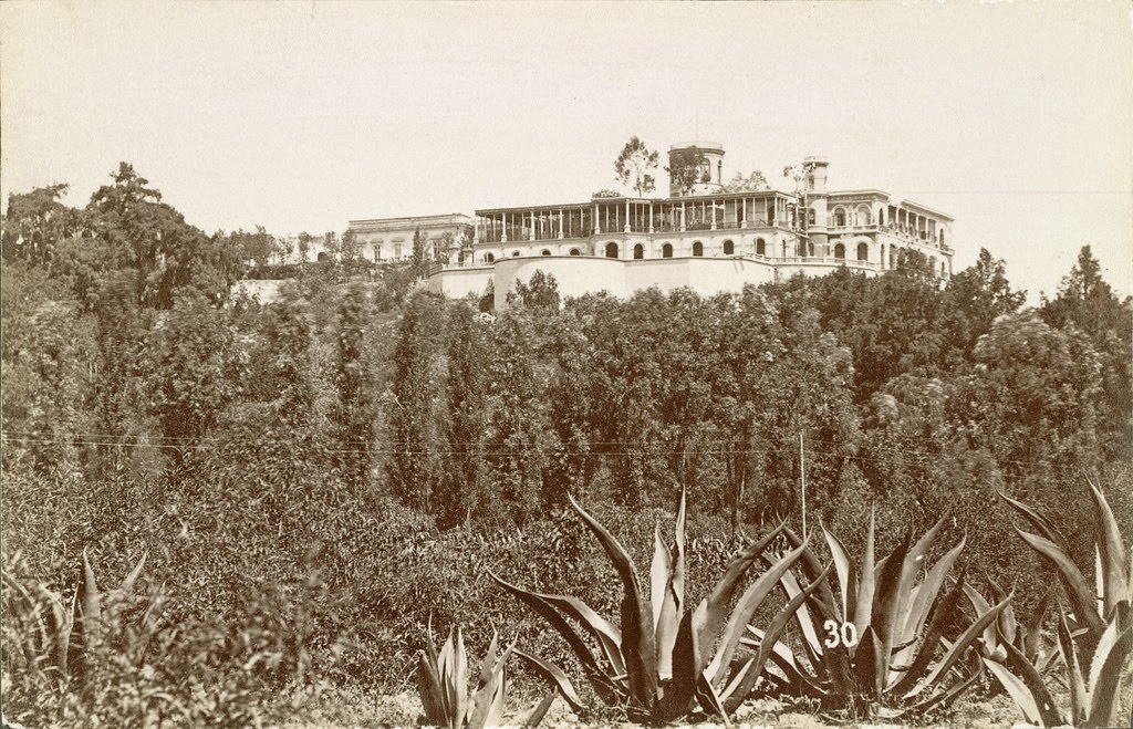 #23 Chapultepec Castle. Mexico City, 1855