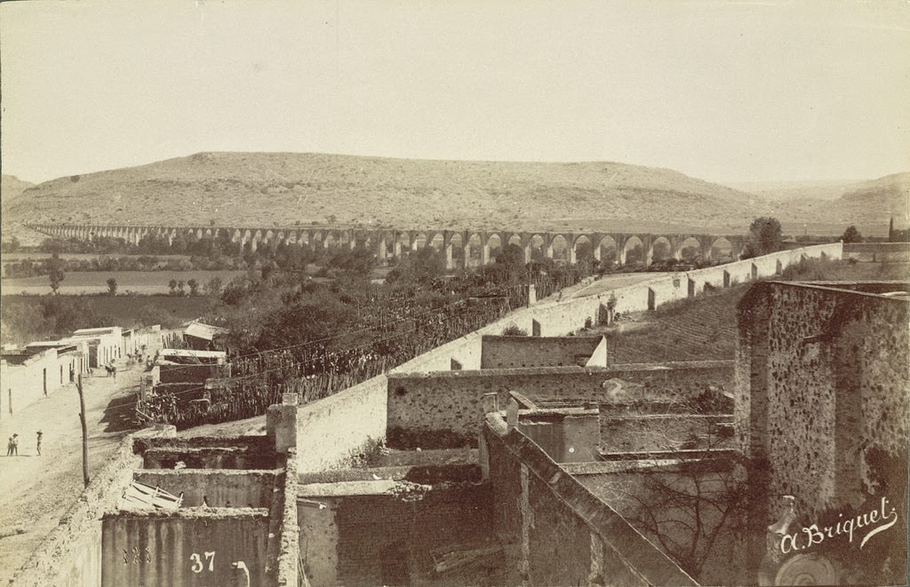 #28 The Queretaro Aqueduct, 1855