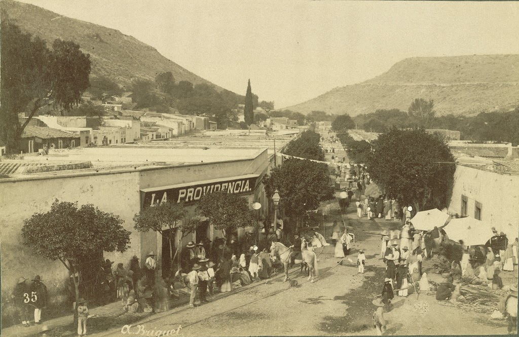 #35 Provincial Scene, Mexico, 1855.