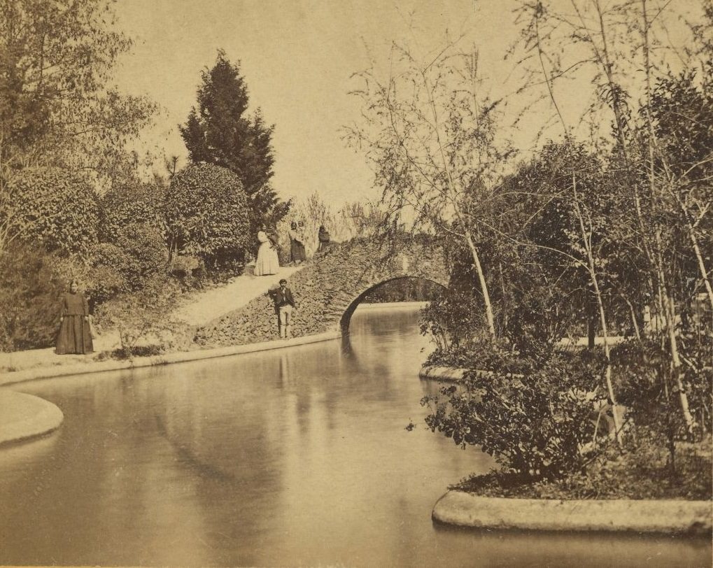 #10 Grounds of William Barron, Tacubaya, Mexico, 1873.