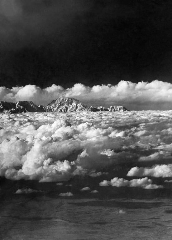 #8 An infrared picture of Everest, taken from 100 miles away