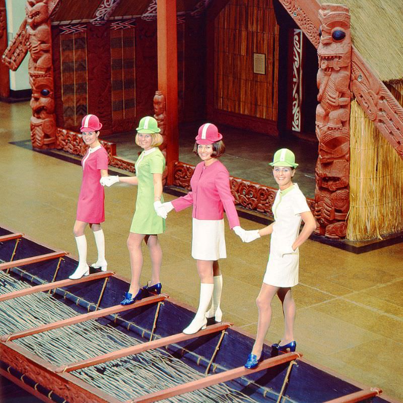 #17 Air Hostess Uniform 1970 Lollipop