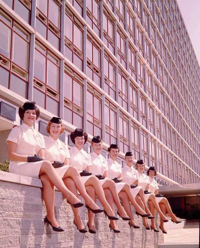 #6 Air Hostess Uniform 1959 Summer