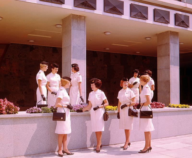 #7 Air Hostess Uniform 1959 Summer
