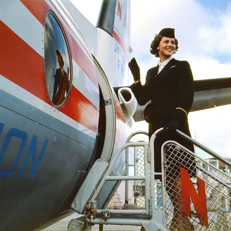 #8 Air Hostess Uniform 1959 Winter