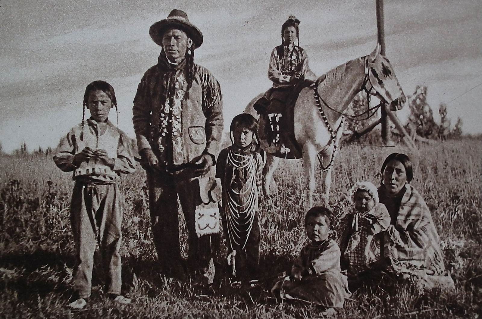 #13 Indians in a reservation in Montana.