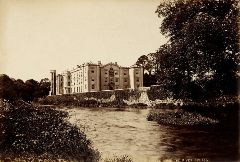 #15 View of Antrim Castle from the river, Antrim