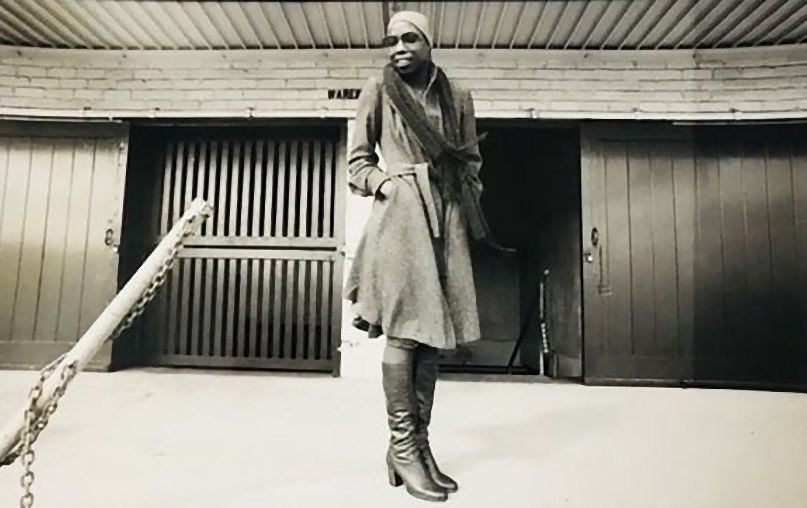 #2 Ola Hudson in the 1970s.